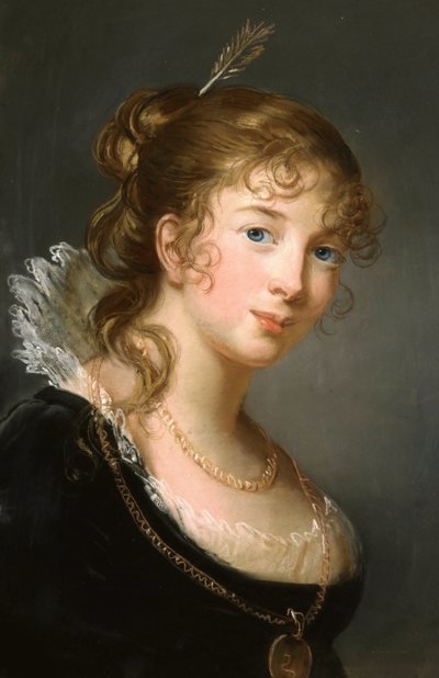 Principessa Federica Dorotea Luisa Filippina di Prussia 1770-1836, contessa Radziwill, c. 1801 da Elisabeth Louise Vigee Lebrun