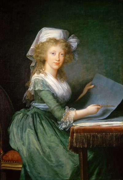 Principessa Luisa Maria di Napoli e Sicilia da Elisabeth Louise Vigee Lebrun