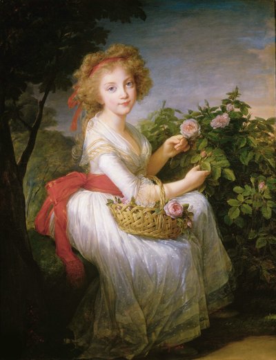 Principessa Maria Cristina di Napoli e Sicilia 1779-1849 da Elisabeth Louise Vigee Lebrun