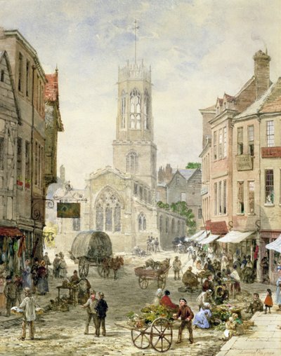 All Saints Pavement, York da Louise Ingram Rayner