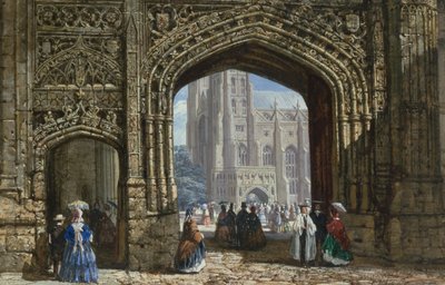 Cattedrale di Canterbury da Louise Ingram Rayner