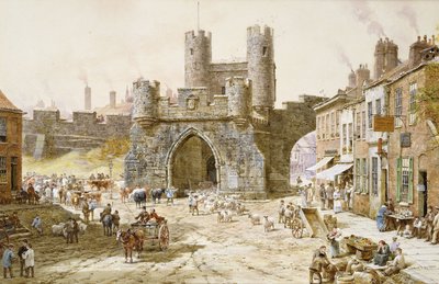 Walgate Bar, York da Louise Ingram Rayner