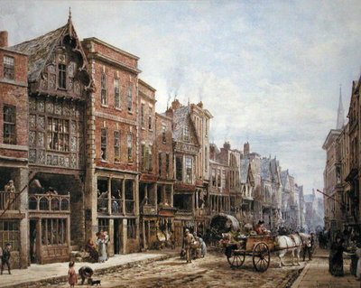 Watergate Street, Chester da Louise Ingram Rayner