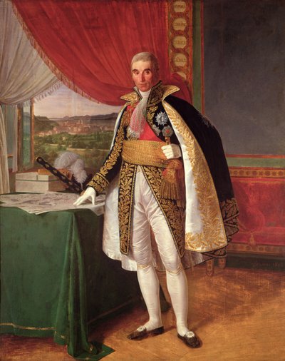 Maresciallo André Masséna (1758-1817) Duca di Rivoli, 1814 da Louise Marie Jeanne Hersent