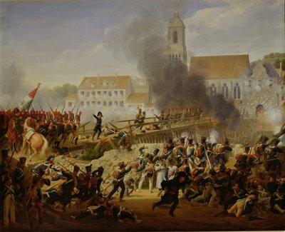 La battaglia di Landschut, 21 aprile 1809 da Louise Marie Jeanne Hersent