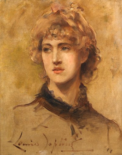 Schizzo di ritratto da Louise nee Goode Jopling