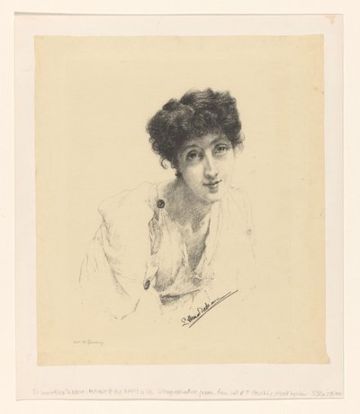 Ritratto di Laura Theresa Alma-Tadema da Lourens Alma Tadema
