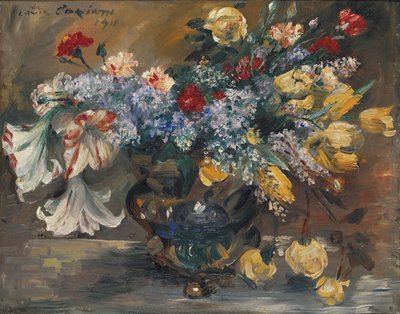 Bouquet di fiori da Lovis (1858-1925) Corinth