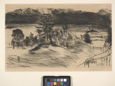 Grande Walchenzee da Lovis (1858 1925) Corinth