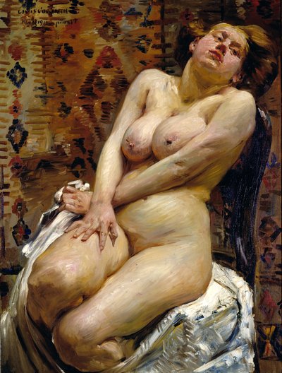 Nana, Female Nude da Lovis (1858-1925) Corinth