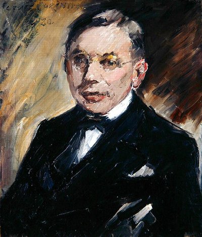Ritratto di Ernst Oppler da Lovis  Corinth