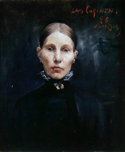 Ritratto di una donna di Amburgo da Lovis  Corinth