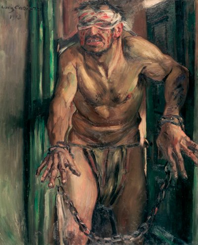 Sansone accecato da Lovis  Corinth