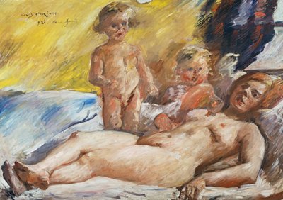 Nudo con putti da Lovis Corinth