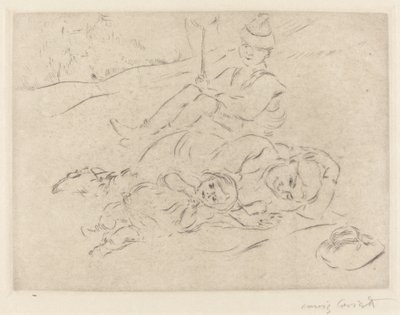 In campagna da Lovis Corinth