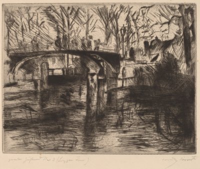 Dal Tiergarten da Lovis Corinth