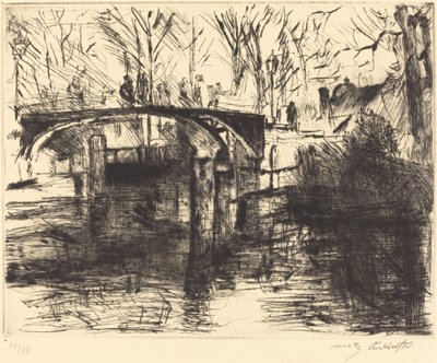 Vista del Tiergarten da Lovis Corinth