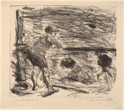 La Casa del Bagno, 1920 da Lovis Corinth