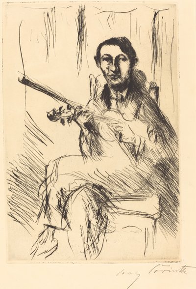 Ritratto di Andreas Weissgaerber da Lovis Corinth