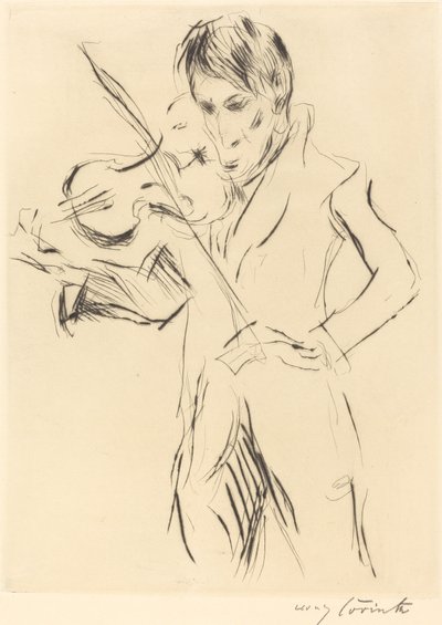 Ritratto di Andreas Weissgaerber, 1919 da Lovis Corinth