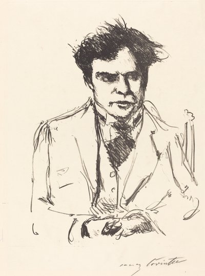 Ritratto di Joseph Schwarz, 1916 da Lovis Corinth