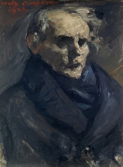 Ritratto del pittore Bernt Grönvold da Lovis Corinth