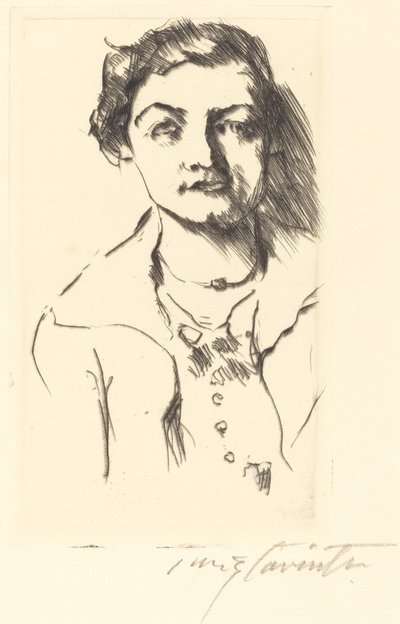Ritratto di una giovane donna - Anneliese Halbe da Lovis Corinth