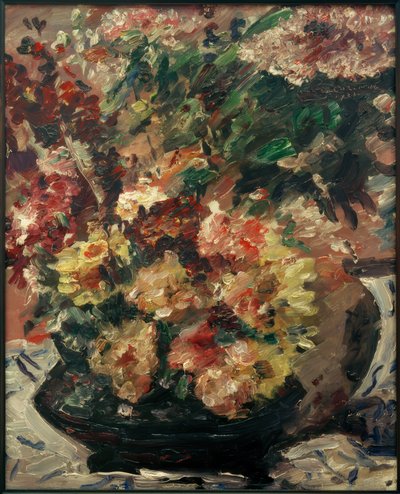 Fiori nel vaso di bronzo da Lovis Corinth