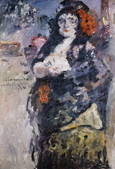 Carmencita Ritratto di Charlotte Berend-Corinth in abito spagnolo da Lovis Corinth