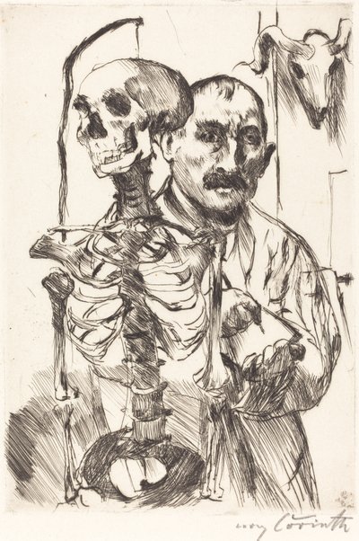 Der Künstler und der Tod II da Lovis Corinth
