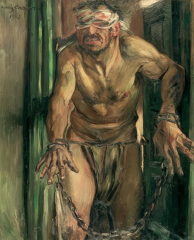 Sansone accecato da Lovis Corinth