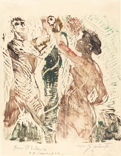 Der südenfall da Lovis Corinth