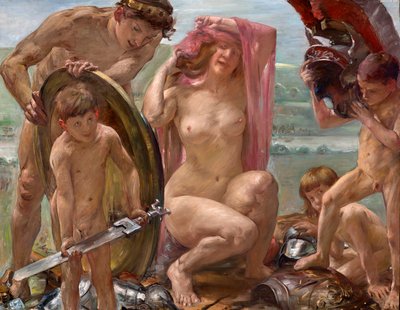 Le armi di Marte da Lovis Corinth
