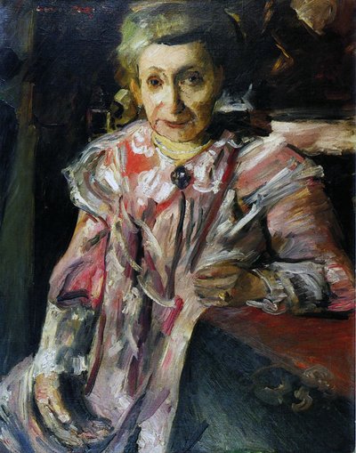 Frau Hedwig Behrend, 1916 da Lovis Corinth