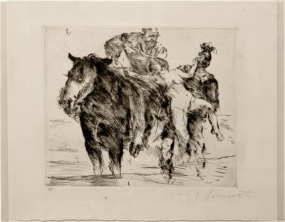 Ratto delle donne da Lovis Corinth
