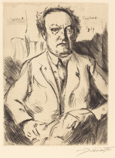 Gerhart Hauptmann da Lovis Corinth
