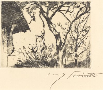 Angolo di una casa, 1918 da Lovis Corinth