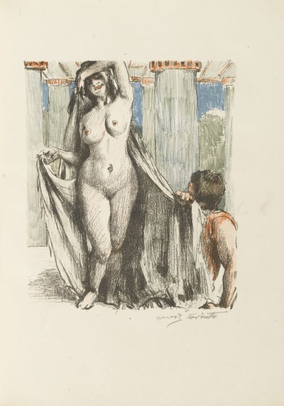 Illustrazione del Cantico dei Cantici, 1911 da Lovis Corinth
