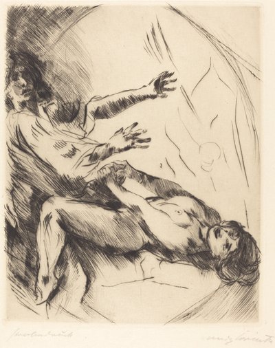 Giuseppe e la moglie di Potifar, 1914 da Lovis Corinth