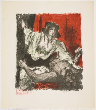 Giuditta e Oloferne, da Das Buch Judith (Il Libro di Giuditta), 1910 da Lovis Corinth