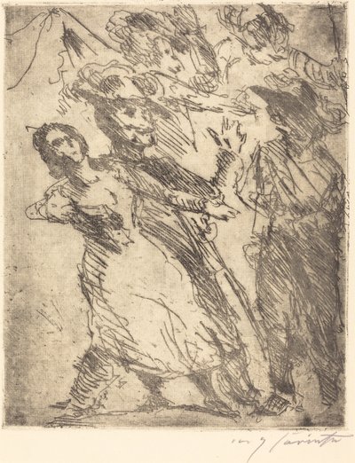 Cavaliere con una Donna da Lovis Corinth