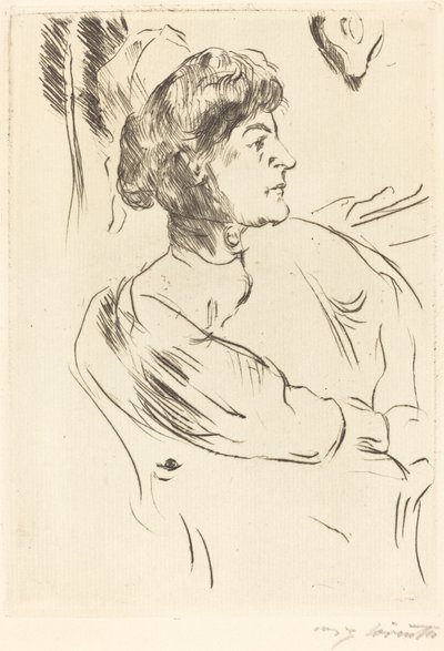 Infermiera da Lovis Corinth