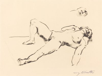 Nudo Femminile Disteso II da Lovis Corinth