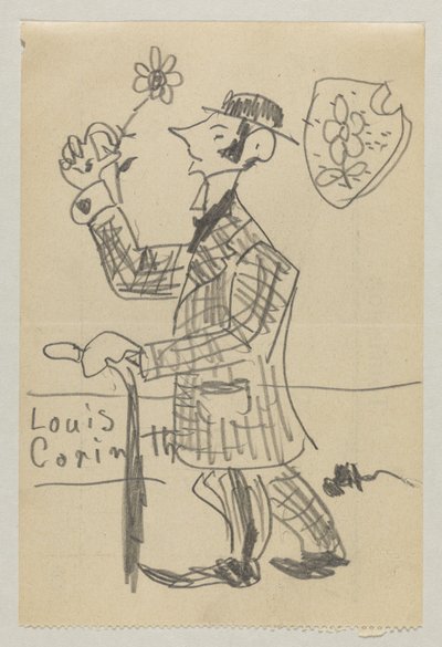 Lovis Corinth a Carl Strathmann da Lovis Corinth