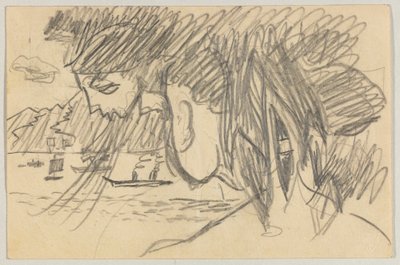 Lovis Corinth a Carl Strathmann: Cartolina, timbro postale 25 marzo 1908 da Lovis Corinth