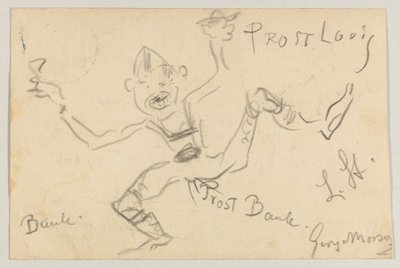 Lovis Corinth a Carl Strathmann: Cartolina, timbro postale 6 novembre 1906 da Lovis Corinth