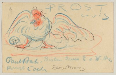 Lovis Corinth a Elly Strathmann: Cartolina, timbro postale 19 maggio 1911 da Lovis Corinth
