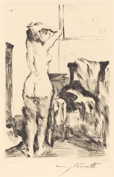 Studio di un modello da Lovis Corinth