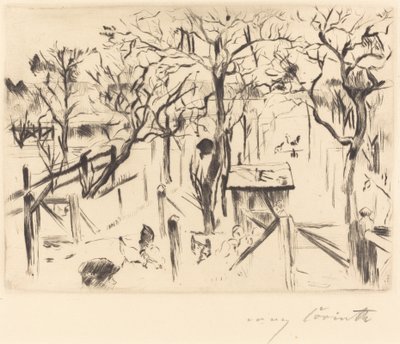 Obstgarten im Herbst, 1912 da Lovis Corinth