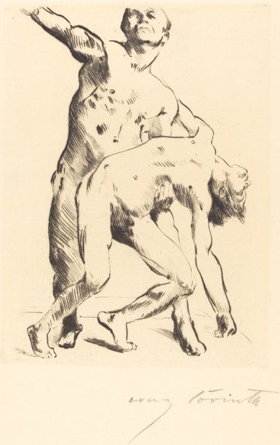 Odisseo e i Proci, 1914 da Lovis Corinth